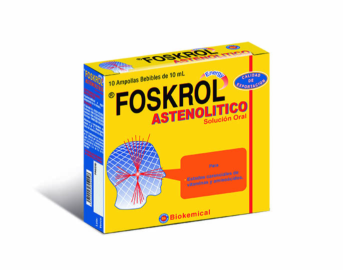 Foskrol Astenolitico Solución Oral