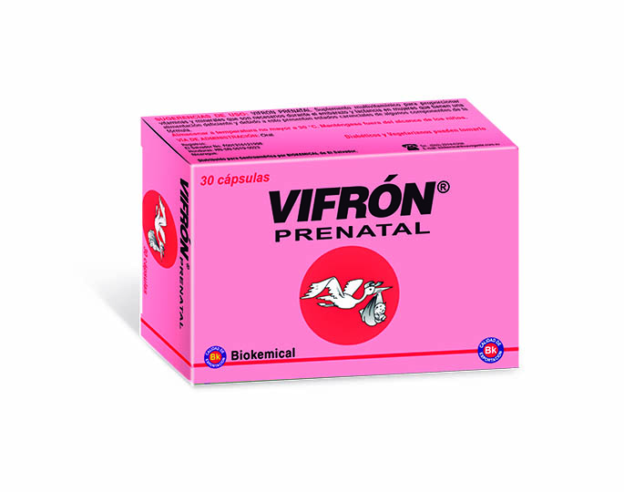 Vifron Prenatal Cápsulas de Gelatina Blanda