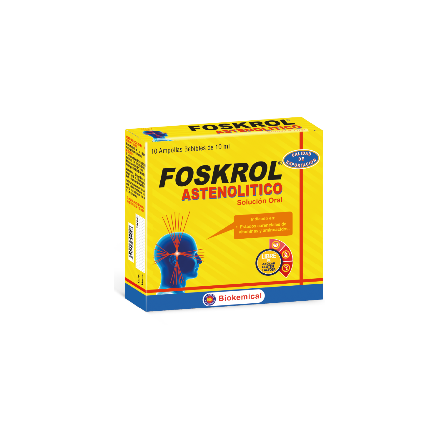 Foskrol Astenolitico Solución Oral